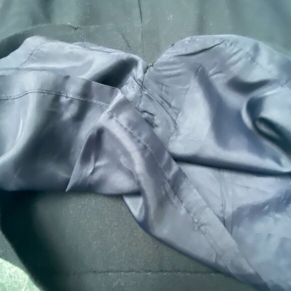 Black Wool Skirt size 10 - Picture 8 of 8